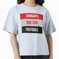 Sundays Are Football T-Shirt - Novelty Apparel Unisex - T-Shirt, Sweatshirt, Hoodie
