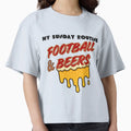San Francisco 49Ers Sunday Routine T-Shirt - Aesthetic Graphic for Adults - T-Shirt, Sweatshirt, Hoodie