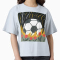 Immerse Yourself World Football T-Shirt - Aesthetic Graphic for Adults - T-Shirt, Sweatshirt, Hoodie