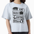 Daily Life Cycle Part 3 Football T-Shirt - Aesthetic Graphic Unisex - T-Shirt, Sweatshirt, Hoodie