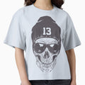 Skull No 13 T-Shirt - Minimalist Print Men Women - T-Shirt, Sweatshirt, Hoodie