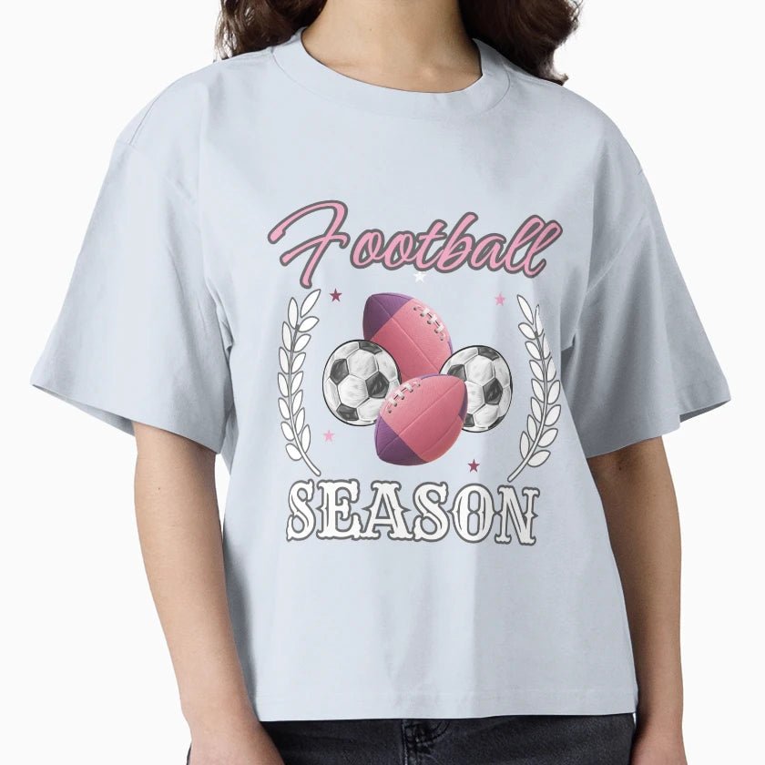 Football Season Game Day T-Shirt - Aesthetic Graphic for Adults - T-Shirt, Sweatshirt, Hoodie