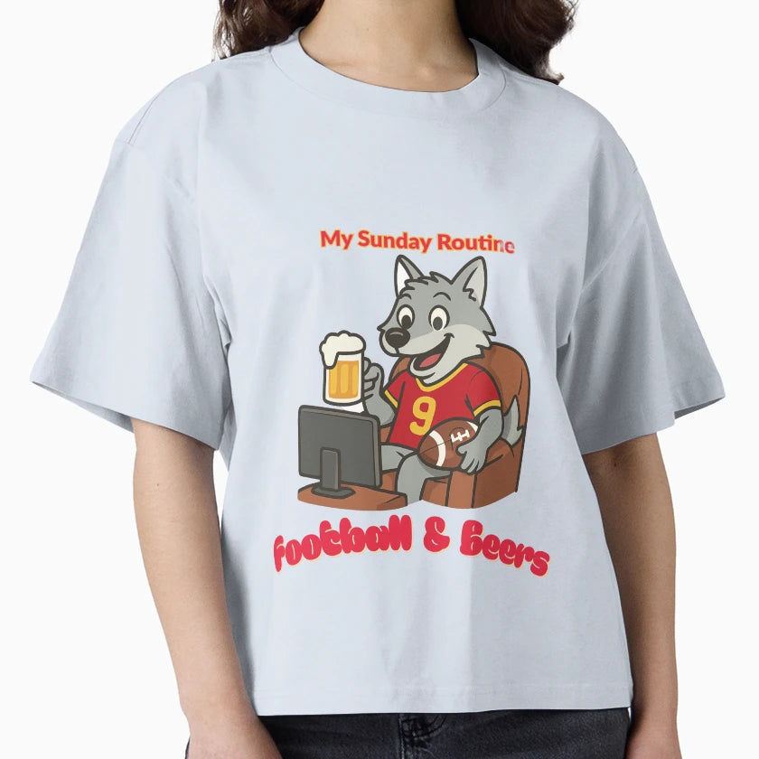 Kansas City Chiefs My Sunday Routine Kc T-Shirt - Trendy Graphic Unisex - T-Shirt, Sweatshirt, Hoodie