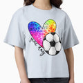 Soccer Game Day Gift Soccer Lovers T-Shirt - Custom Art Print Unisex - T-Shirt, Sweatshirt, Hoodie