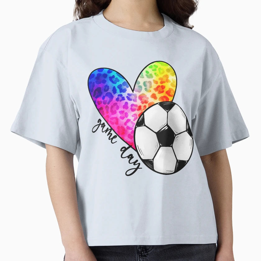 Soccer Game Day Gift Soccer Lovers T-Shirt - Custom Art Print Unisex - T-Shirt, Sweatshirt, Hoodie