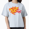 Football Leopards Flame Logo Fire T-Shirt - Unique Graphic for Adults - T-Shirt, Sweatshirt, Hoodie