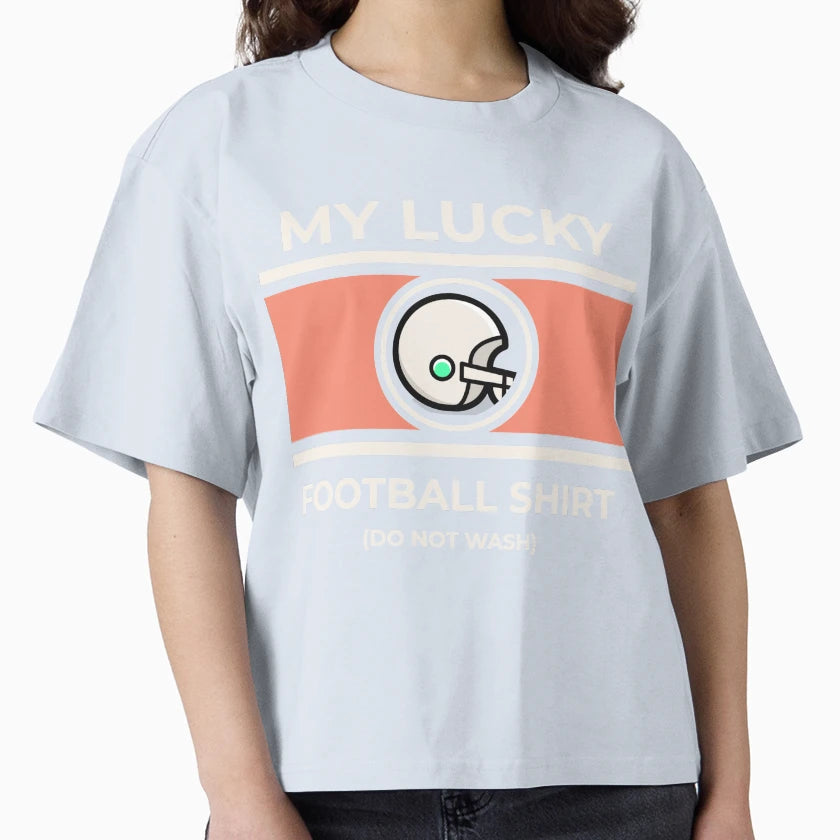 Lucky Football T-Shirt - Aesthetic Graphic Unisex - T-Shirt, Sweatshirt, Hoodie