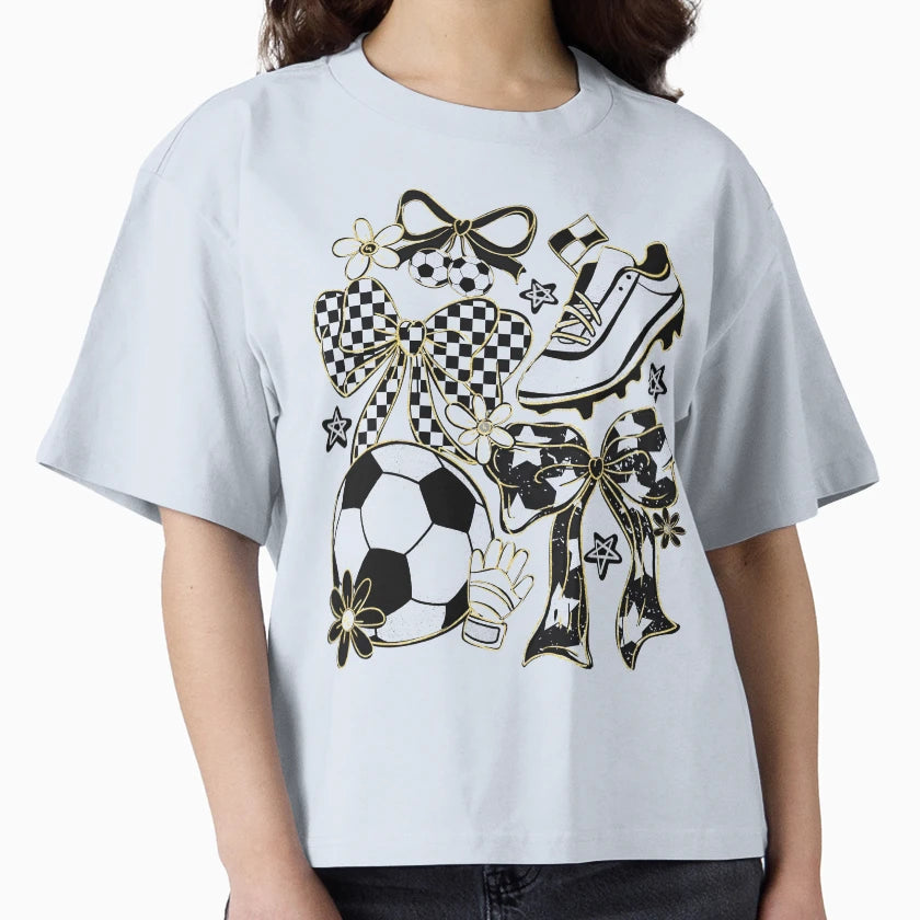 Coquette Soccer T-Shirt - Fun Novelty Design for Adults - T-Shirt, Sweatshirt, Hoodie