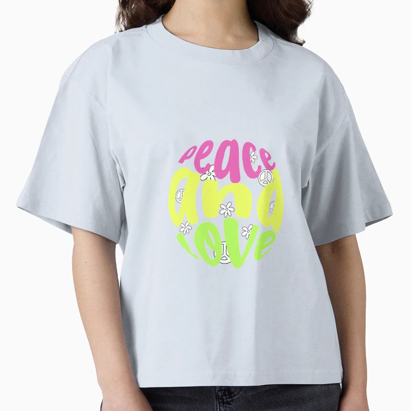 Peace And Love T-Shirt - Fun Novelty Design for Adults - T-Shirt, Sweatshirt, Hoodie