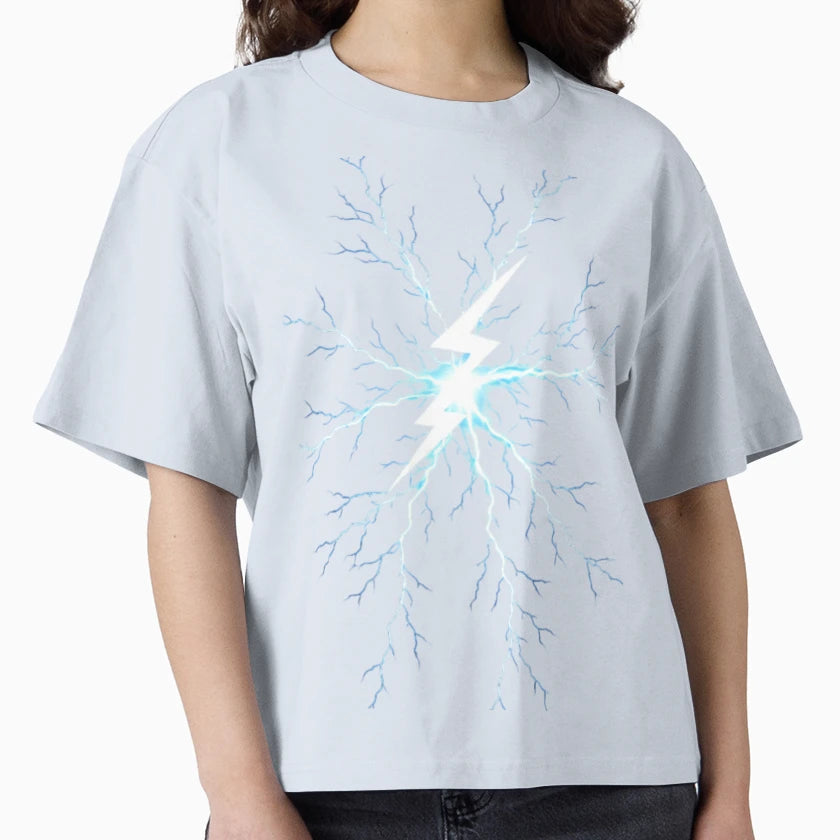 Lightning Energy Symbol Electric T-Shirt - Streetwear Style for Adults - T-Shirt, Sweatshirt, Hoodie
