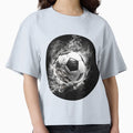 Soccer Ball Fire T-Shirt - Minimalist Print for Adults - T-Shirt, Sweatshirt, Hoodie