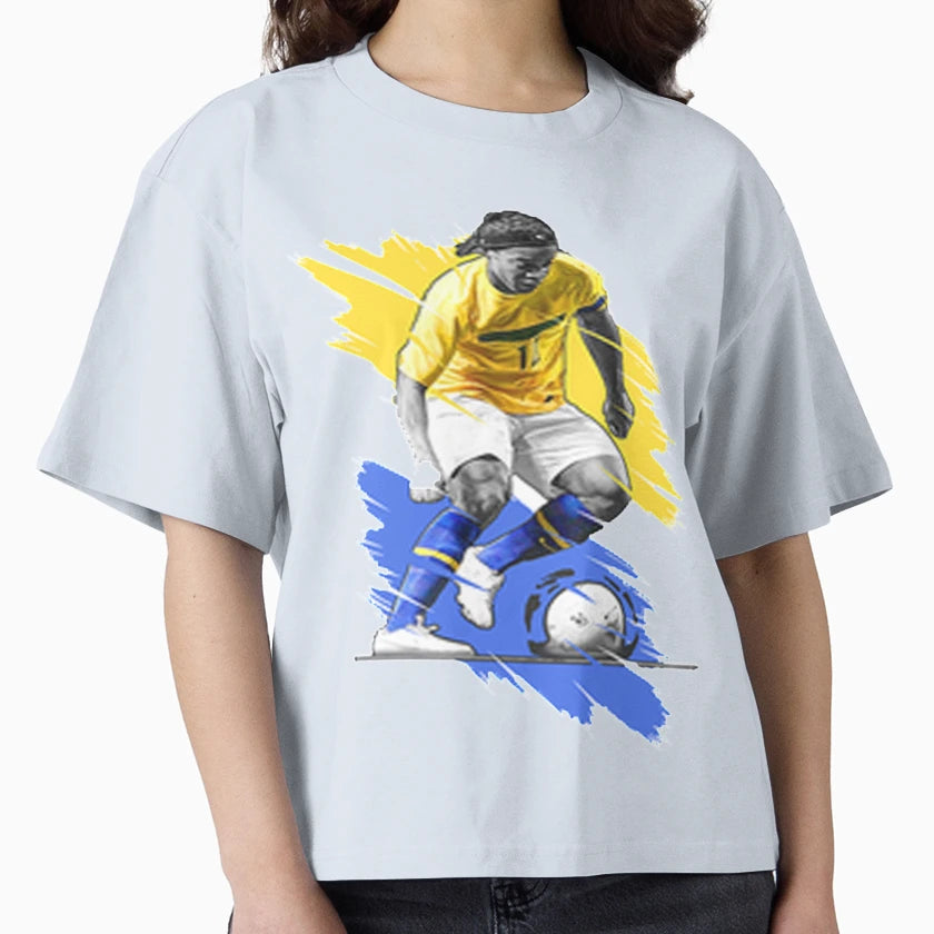 Ronaldinho T-Shirt - Fun Novelty Design for Adults - T-Shirt, Sweatshirt, Hoodie
