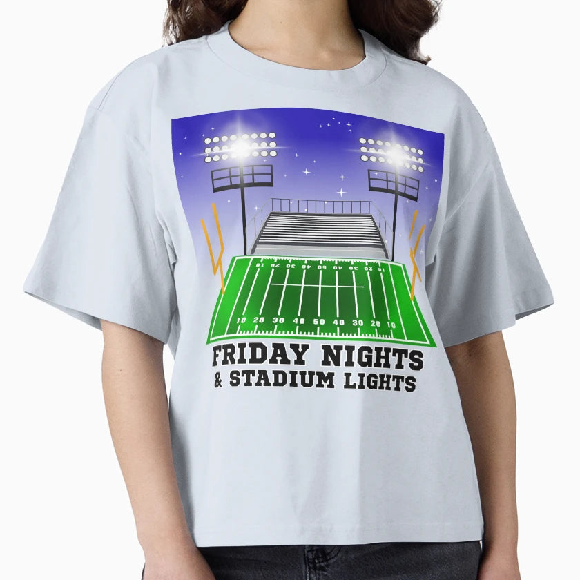 Friday Nights Stadium Lights T-Shirt - Casual Everyday Wear Men Women - T-Shirt, Sweatshirt, Hoodie