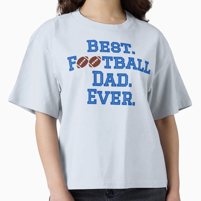 Best Football Dad T-Shirt - Trendy Graphic Men Women - T-Shirt, Sweatshirt, Hoodie