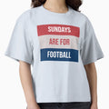 Sundays Are Football T-Shirt - Trendy Graphic Men Women - T-Shirt, Sweatshirt, Hoodie