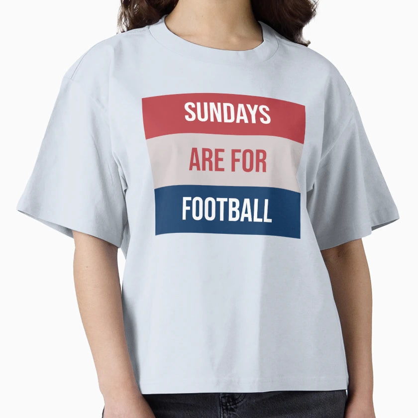 Sundays Are Football T-Shirt - Trendy Graphic Men Women - T-Shirt, Sweatshirt, Hoodie