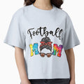 Football Mom Tie Dye Football Soccer T-Shirt - Custom Art Print Men Women - T-Shirt, Sweatshirt, Hoodie