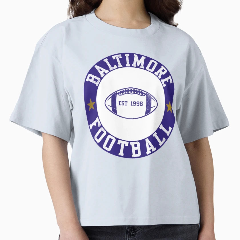 Baltimore Football 1 T-Shirt - Streetwear Style for Adults - T-Shirt, Sweatshirt, Hoodie