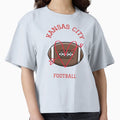 Kansas City Football T-Shirt - Aesthetic Graphic for Adults - T-Shirt, Sweatshirt, Hoodie