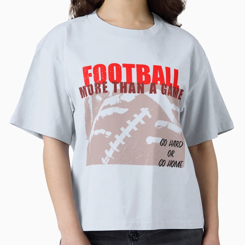American Football More Than Game T-Shirt - Aesthetic Graphic for Adults - T-Shirt, Sweatshirt, Hoodie
