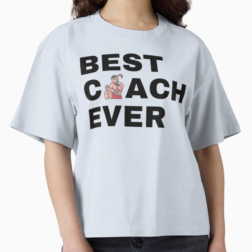 Best Coach Ever Muay Thai Black T-Shirt - Trendy Graphic for Adults - T-Shirt, Sweatshirt, Hoodie