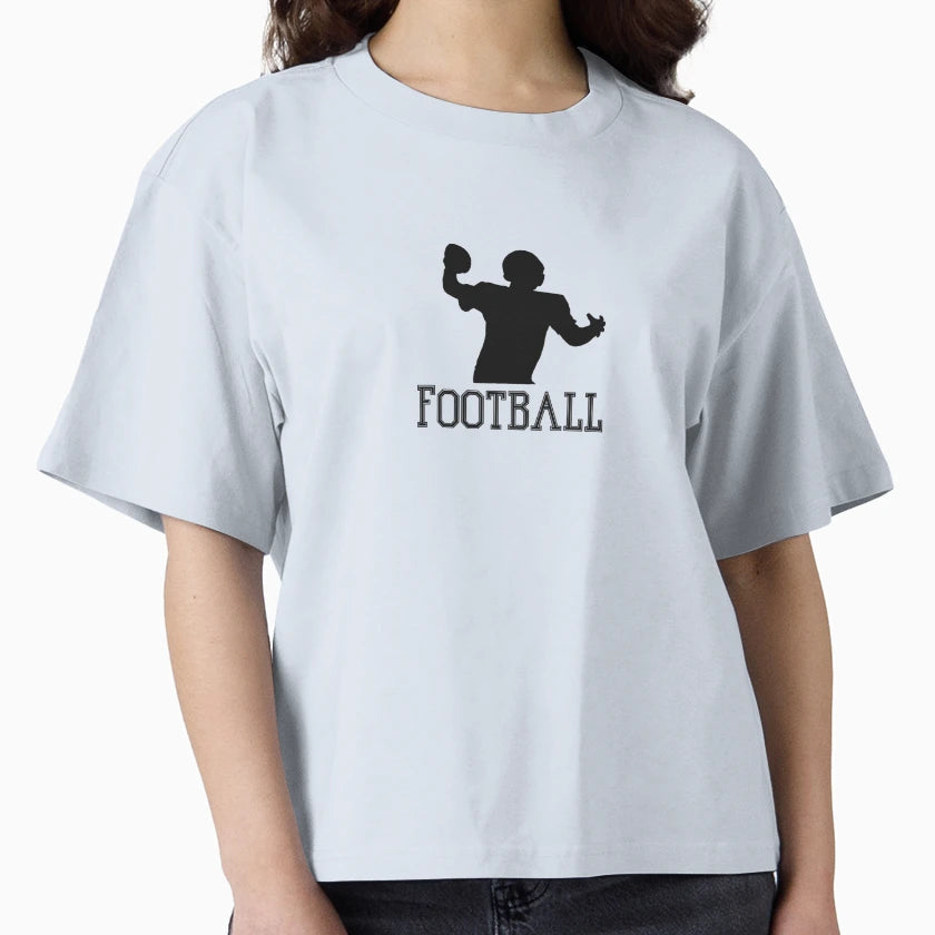Football Silhouette Version One T-Shirt - Fun Novelty Design Men Women - T-Shirt, Sweatshirt, Hoodie