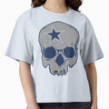Grey Skull T-Shirt - Fun Novelty Design for Adults - T-Shirt, Sweatshirt, Hoodie