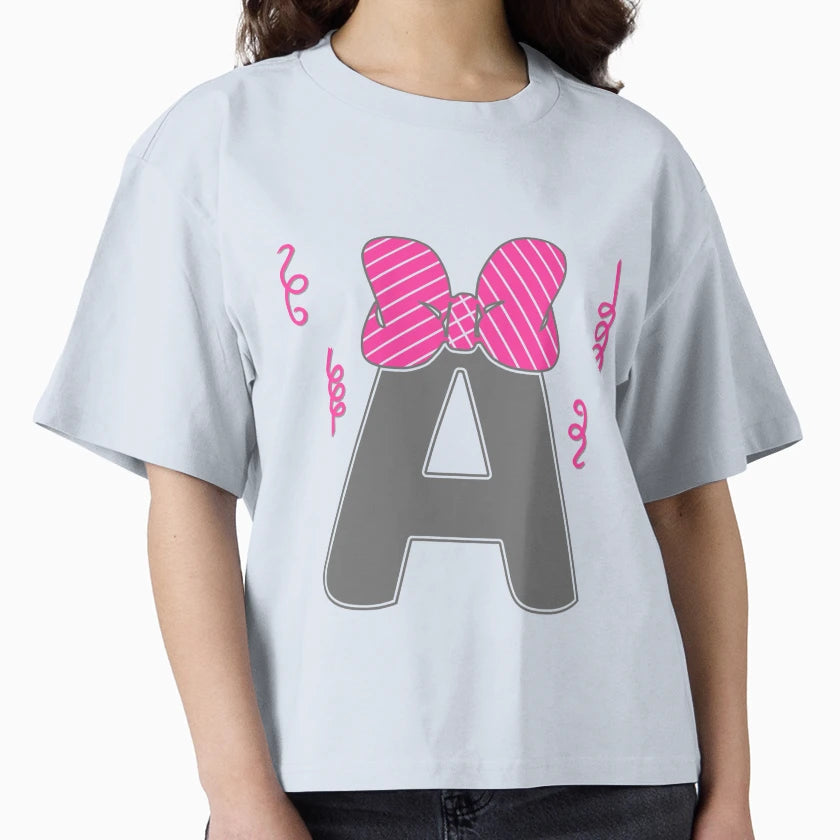 Bows Streamers Monogram T-Shirt - Graphic Print Men Women - T-Shirt, Sweatshirt, Hoodie