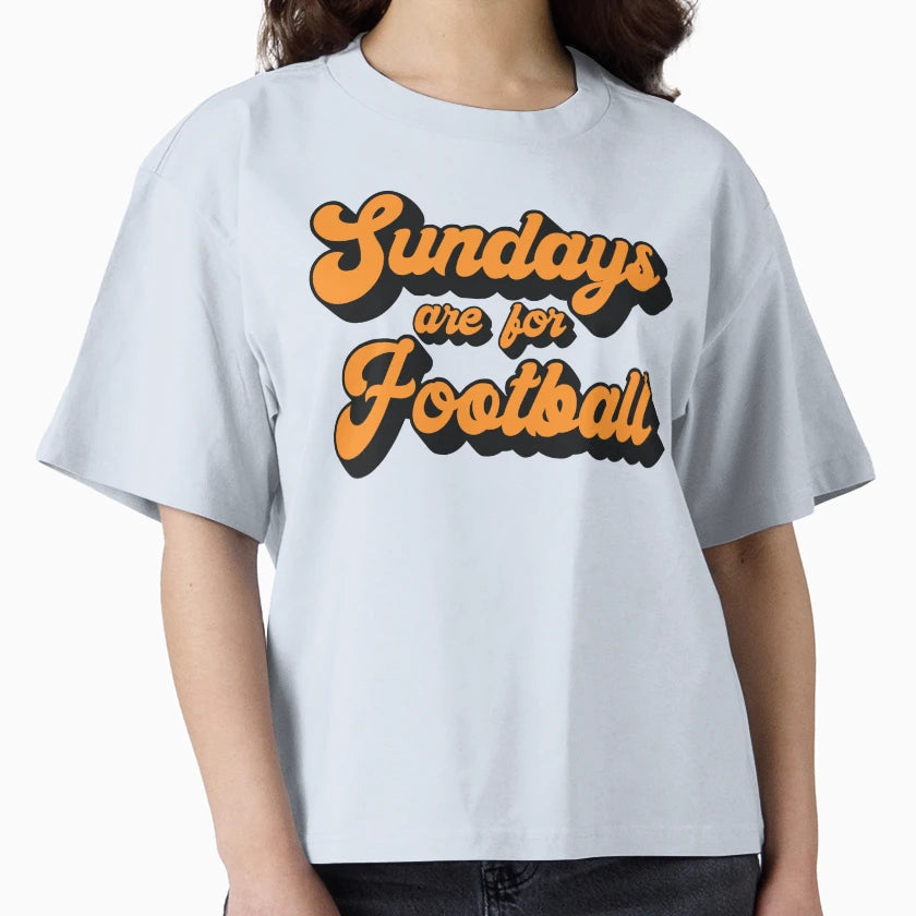 Sundays Are Football T-Shirt - Custom Art Print for Adults - T-Shirt, Sweatshirt, Hoodie