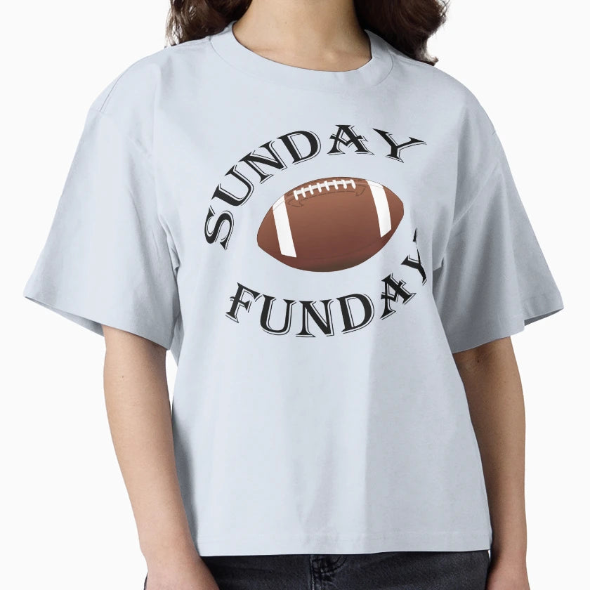 Sunday Funday Football Sport Short T-Shirt - Streetwear Style Men Women - T-Shirt, Sweatshirt, Hoodie