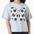 Soccer Bow T-Shirt - Fun Novelty Design for Adults - T-Shirt, Sweatshirt, Hoodie