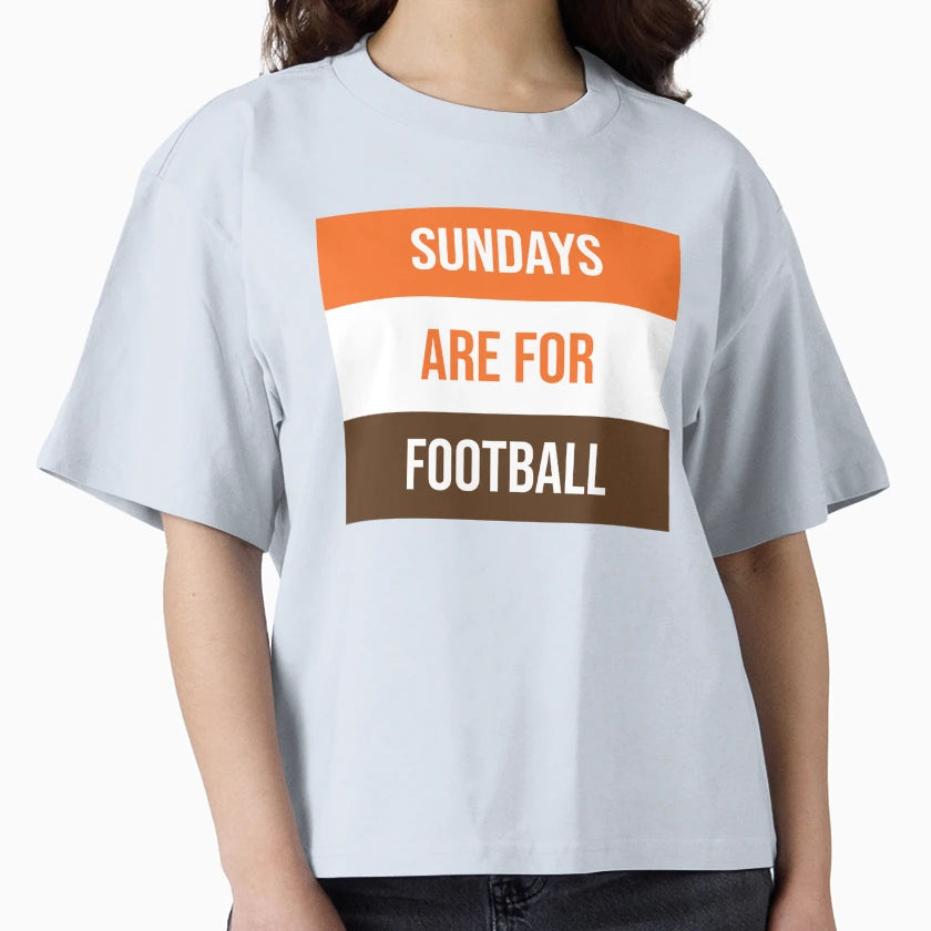Sundays Are Football T-Shirt - Aesthetic Graphic for Adults - T-Shirt, Sweatshirt, Hoodie