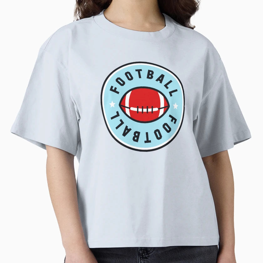 American Football Sports Badge T-Shirt - Streetwear Style Men Women - T-Shirt, Sweatshirt, Hoodie
