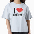 I Love Football T-Shirt - Trendy Graphic Men Women - T-Shirt, Sweatshirt, Hoodie