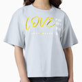Love Football Yellow T-Shirt - Custom Art Print Men Women - T-Shirt, Sweatshirt, Hoodie