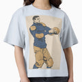 Leatherhead Football Player T-Shirt - Trendy Graphic for Adults - T-Shirt, Sweatshirt, Hoodie
