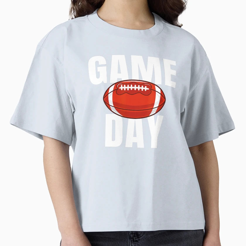 Game Day Football Bold Sports Fan T-Shirt - Fun Novelty Design Men Women - T-Shirt, Sweatshirt, Hoodie