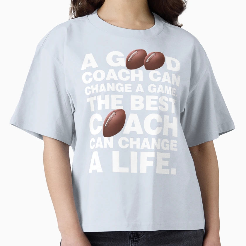 Good American Football Coach Can T-Shirt - Minimalist Print for Adults - T-Shirt, Sweatshirt, Hoodie