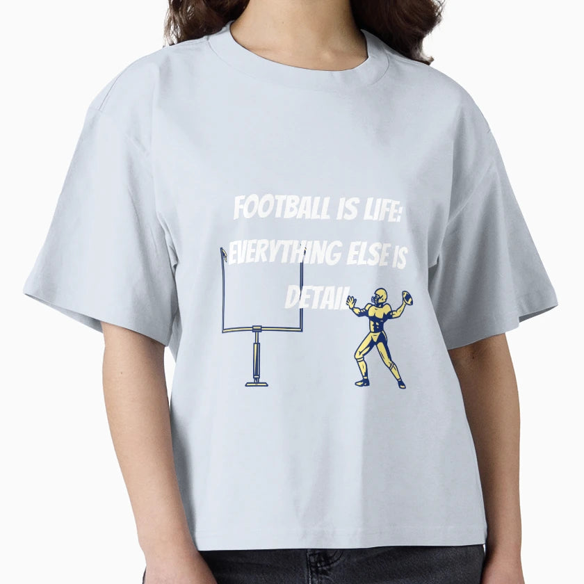 Football Is Life Football T-Shirt - Graphic Print Unisex - T-Shirt, Sweatshirt, Hoodie