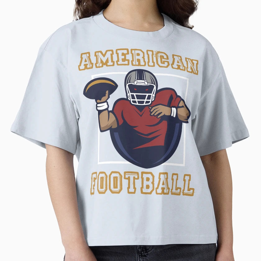 American Football T-Shirt - Aesthetic Graphic Men Women - T-Shirt, Sweatshirt, Hoodie