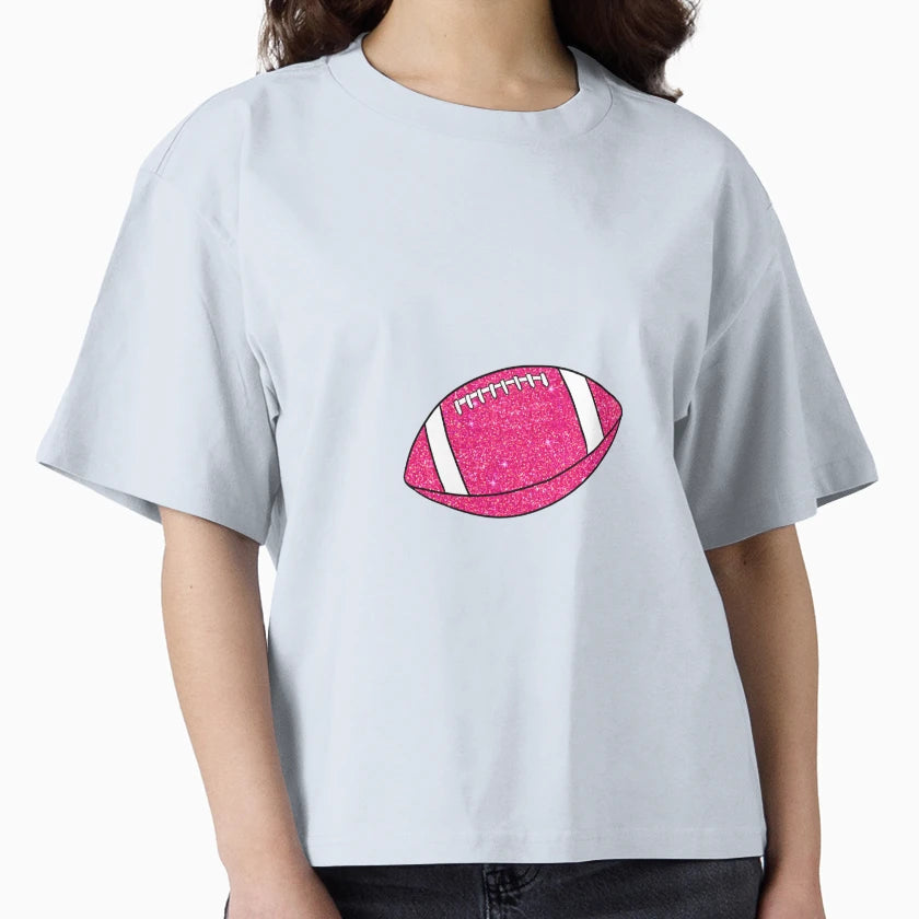 Sparkly Football Typicalstickers T-Shirt - Custom Art Print for Adults - T-Shirt, Sweatshirt, Hoodie