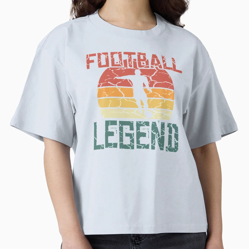 Distressed Football Legend T-Shirt - Novelty Apparel for Adults - T-Shirt, Sweatshirt, Hoodie