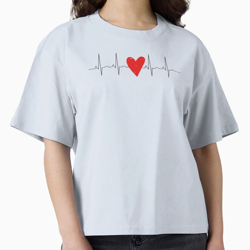 Love Heartbeat T-Shirt - Streetwear Style Unisex - T-Shirt, Sweatshirt, Hoodie