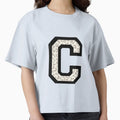 Letter C Leopard T-Shirt - Streetwear Style Unisex - T-Shirt, Sweatshirt, Hoodie