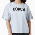 Coach Black Text T-Shirt - Streetwear Style Unisex - T-Shirt, Sweatshirt, Hoodie