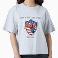 Just Who Loves Football T-Shirt - Graphic Print Unisex - T-Shirt, Sweatshirt, Hoodie