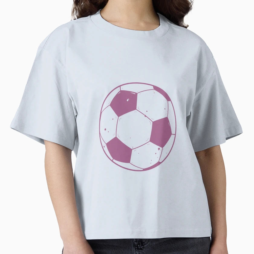 Soccer Ball T-Shirt - Minimalist Print Men Women - T-Shirt, Sweatshirt, Hoodie