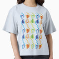 Abstract Raindrop Shiny T-Shirt - Aesthetic Graphic for Adults - T-Shirt, Sweatshirt, Hoodie