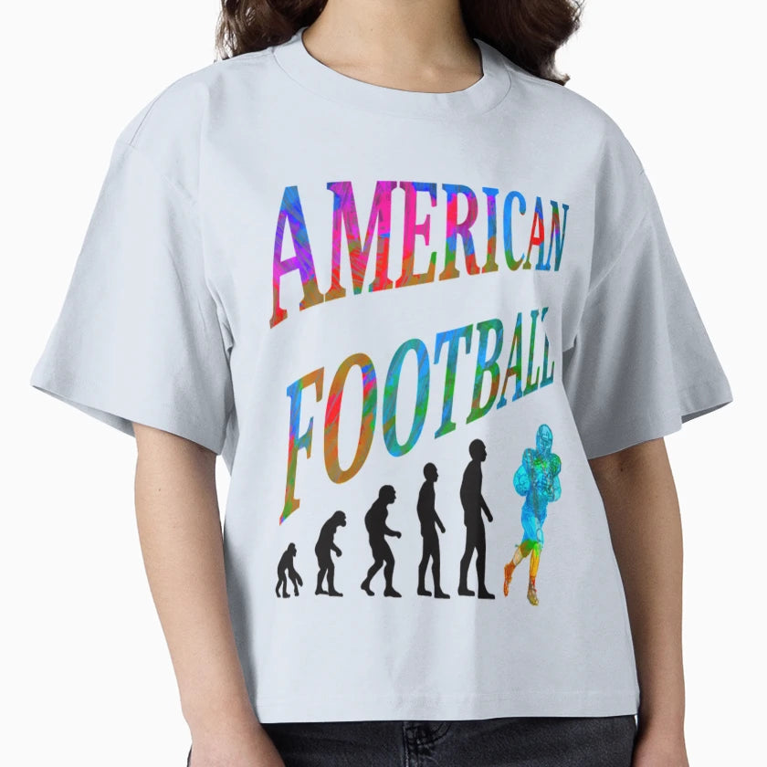 American Football T Shirtevolution T-Shirt - Trendy Graphic for Adults - T-Shirt, Sweatshirt, Hoodie