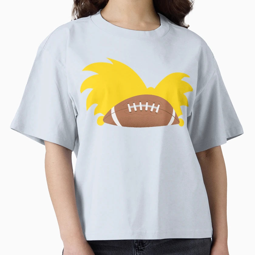 Football Head T-Shirt - Fun Novelty Design Men Women - T-Shirt, Sweatshirt, Hoodie